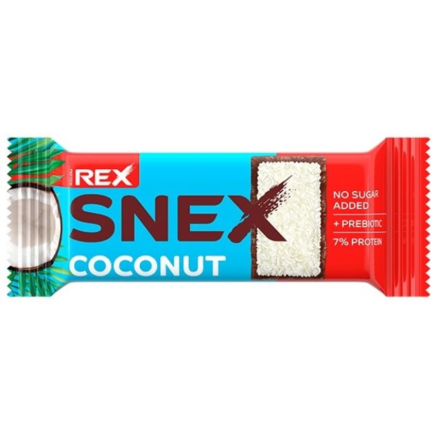 Olbaltumvielu batoniņš SNEX 40 g - kokosrieksts