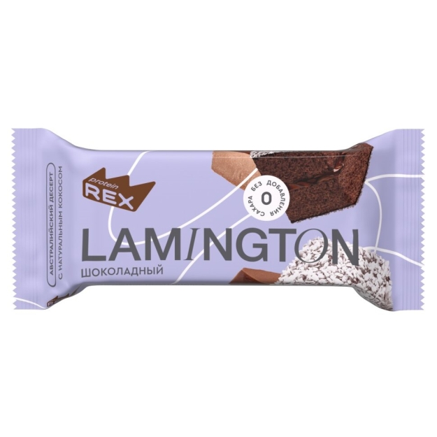 Protein Rex Lamington «Choco» 50 g foto