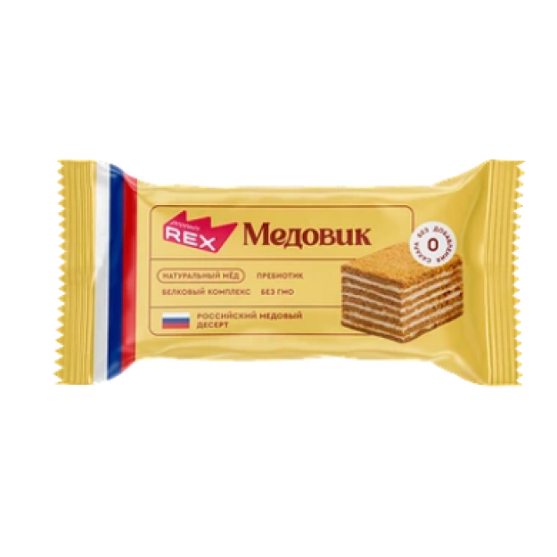 Protein Rex Baltymų pyragas 40 g - Medus