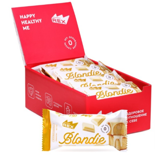 Olbaltumvielu kūka 50 g - Blondie x 12