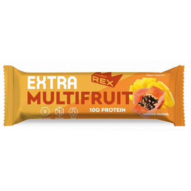 Protein Rex Valgubatoon “Mango-papaia“ 40g x 18 Protein Rex Valgubatoon “Mango-papaia“ 40g x 18