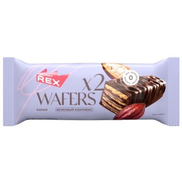Protein Wafers 50 g - Cacao