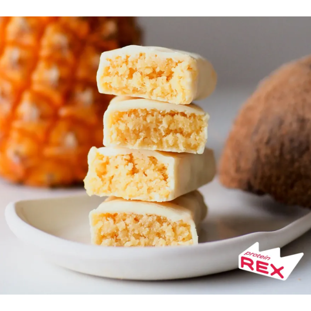 Protein Rex Coconut bar with MCT Oil 40 g - Pineapple Protein Rex Coconut bar with MCT Oil 40 g - Pineapple