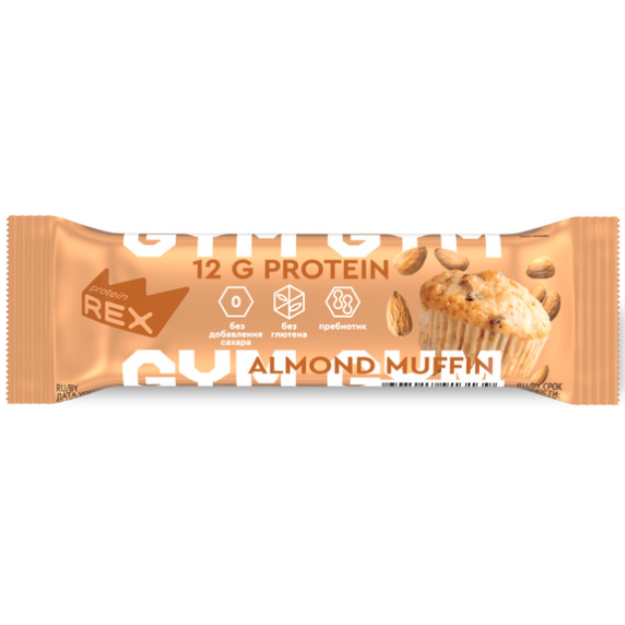 Baltymų batonėlis LOW CARB 35 g - Migdolų bandelė