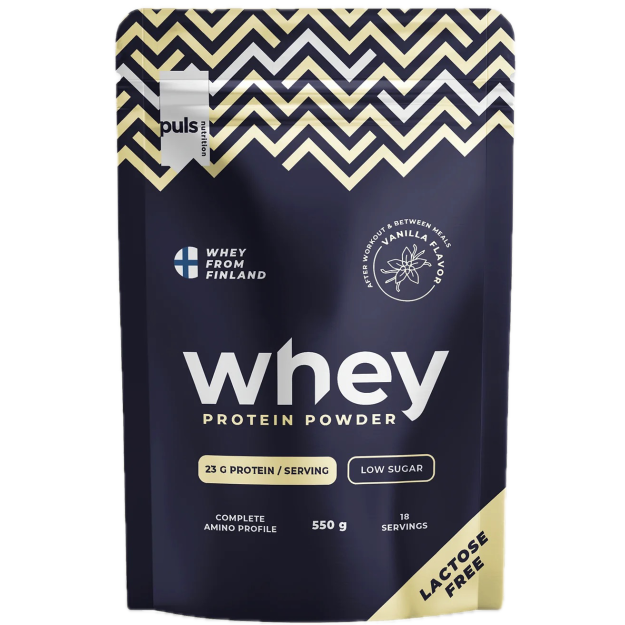 Puls Nutrition WHEY powder LACTOSE FREE 550 g