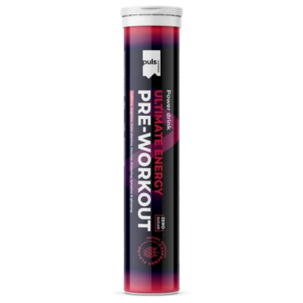 Puls Nutrition Pre-Workout 20 effervescent tablets Puls Nutrition Pre-Workout 20 effervescent tablets