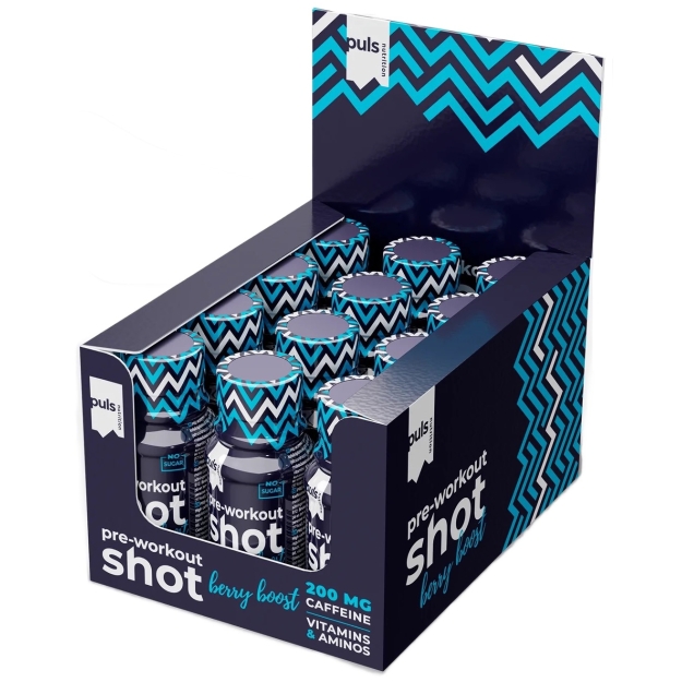 Pre-Workout Shot 12x60ml - meža ogas