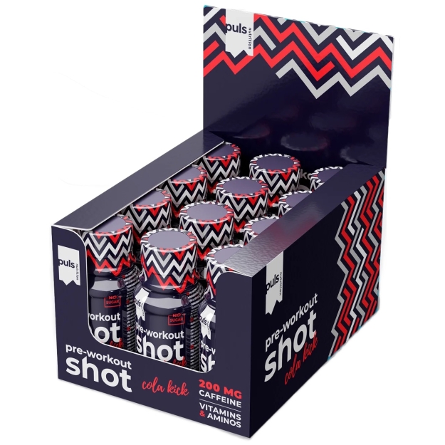 Pre-Workout Shot 12x60ml - cola