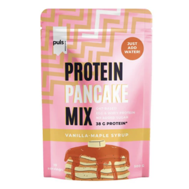 Puls Nutrition Protein Pancake Mix 500 g - Vanilla Maple Syrup Puls Nutrition Protein Pancake Mix 500 g - Vanilla Maple Syrup