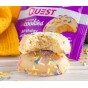 Quest Nutrition Baltymų sausainiai su glazūra 25 g - šventinis pyragas - 1