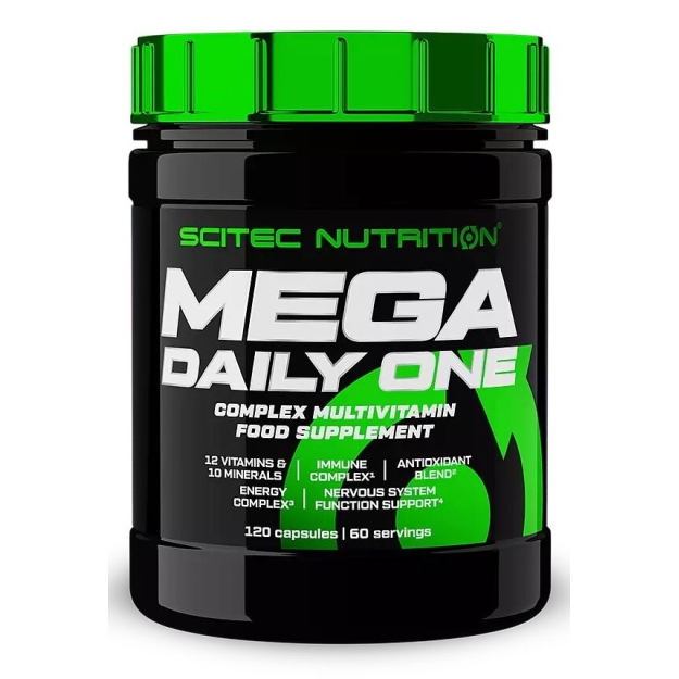 Scitec Nutrition Mega Daily One Plus 120 caps photo