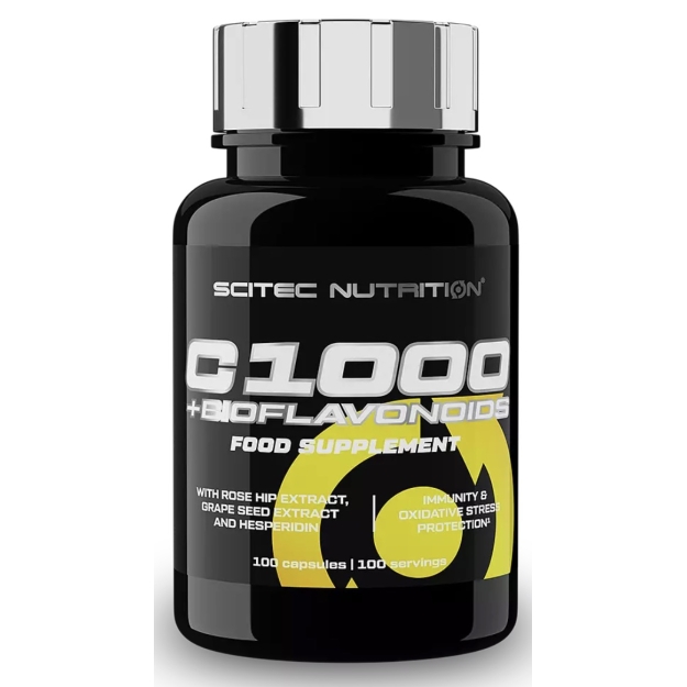 Scitec Nutrition C-1000 + Bioflavonoidid 100 kapslit foto