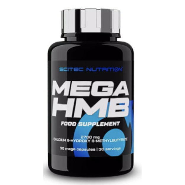 Scitec Nutrition Mega HMB 90 kapsulės paveikslėlį Scitec Nutrition Mega HMB 90 kapsulės nuotrauka