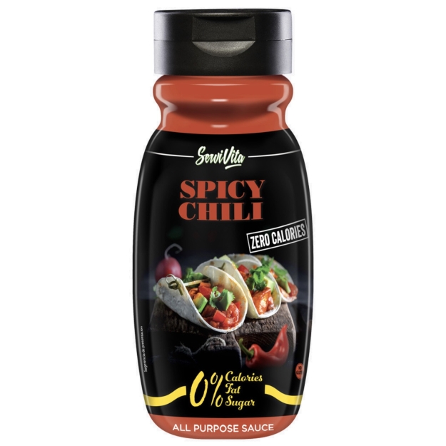 ServiVita Padažas Zero 320 ml - Aštrus čili nuotrauka