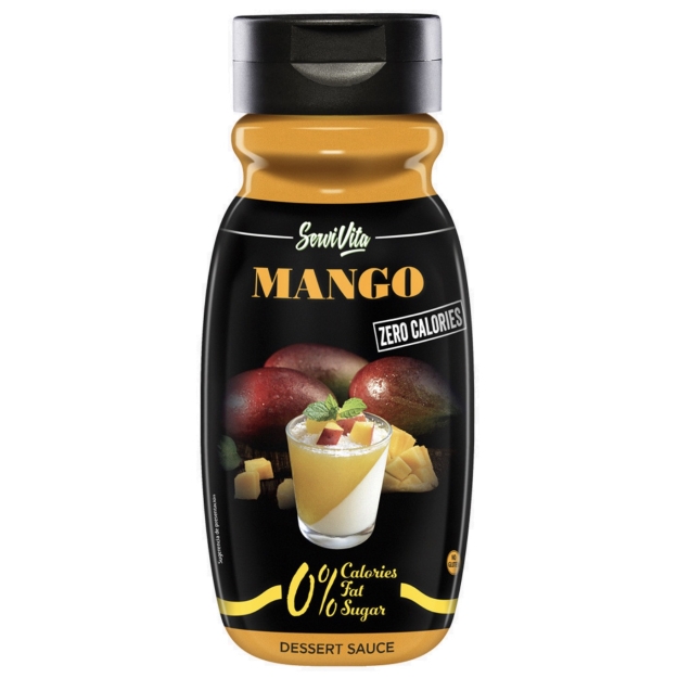 ServiVita Padažas Zero 320 ml - Mango paveikslėlį ServiVita Padažas Zero 320 ml - Mango nuotrauka