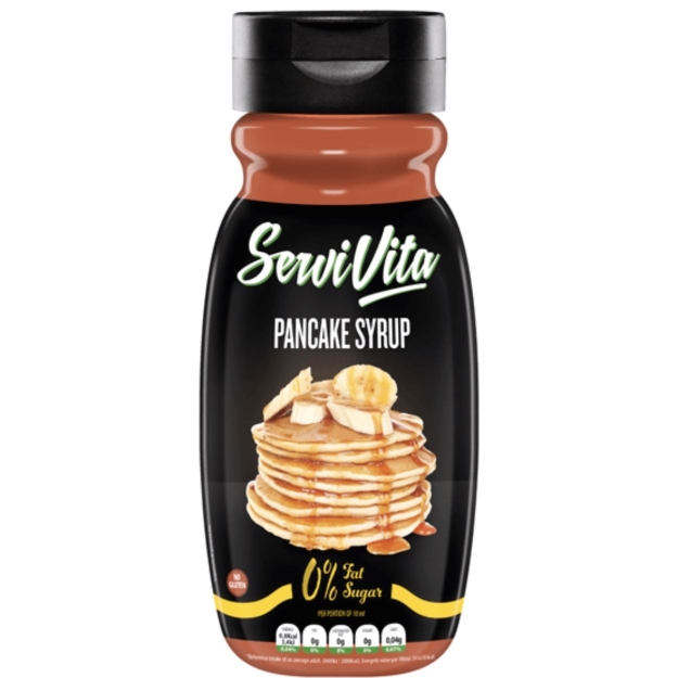 ServiVita Kaste Zero 320 ml - Pannkoogisiirup pilt ServiVita Kaste Zero 320 ml - Pannkoogisiirup foto