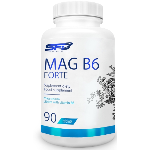 SFD Nutrition Magneesium B6 Forte 90 tabletti foto