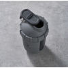 ShakeSphere Protein shaker bottle "Tumbler View" 700 ml, Matte Grey photo