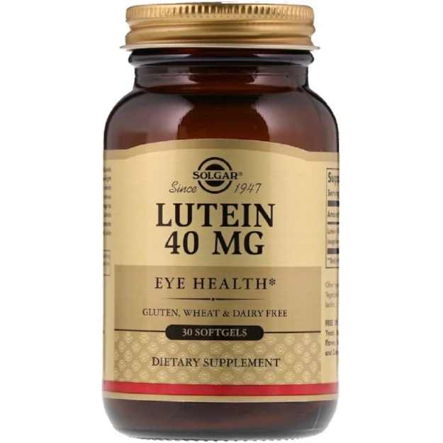 Solgar Liuteinas 40 mg 30 kapsulių Solgar Liuteinas 40 mg 30 kapsulių