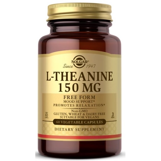 Solgar L-Theanine 150 mg 60 capsules Solgar L-Theanine 150 mg 60 capsules