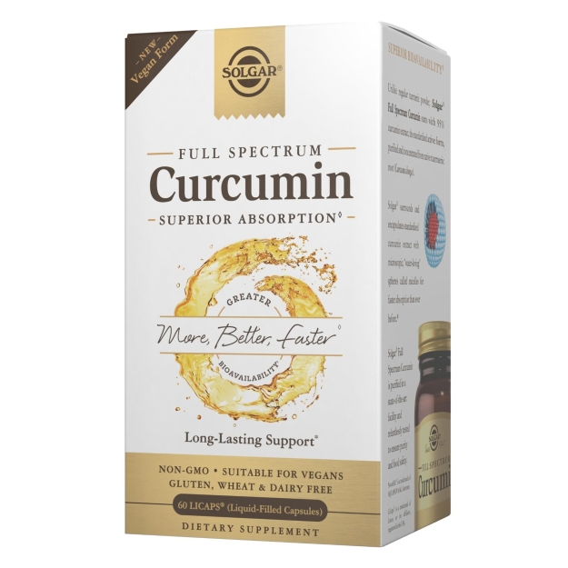Kurkuminas Full Spectrum Vegan 60 kapsulių