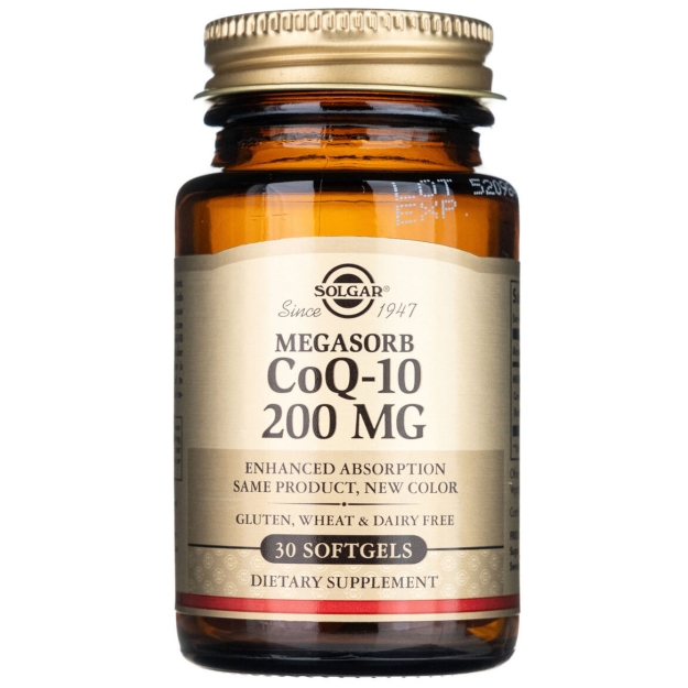 Megasorb CoQ10 200 mg 30 kapsulių