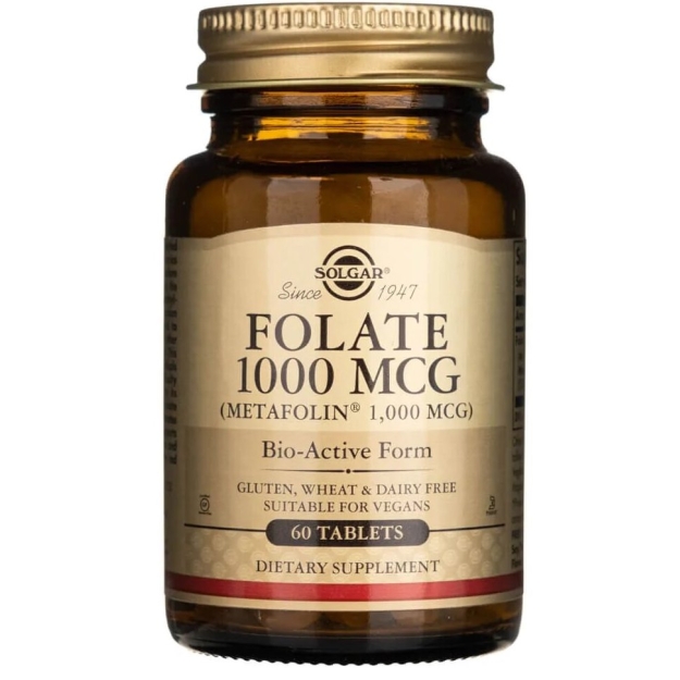 Solgar Folate 1000 mcg 60 tablets Solgar Folate 1000 mcg 60 tablets