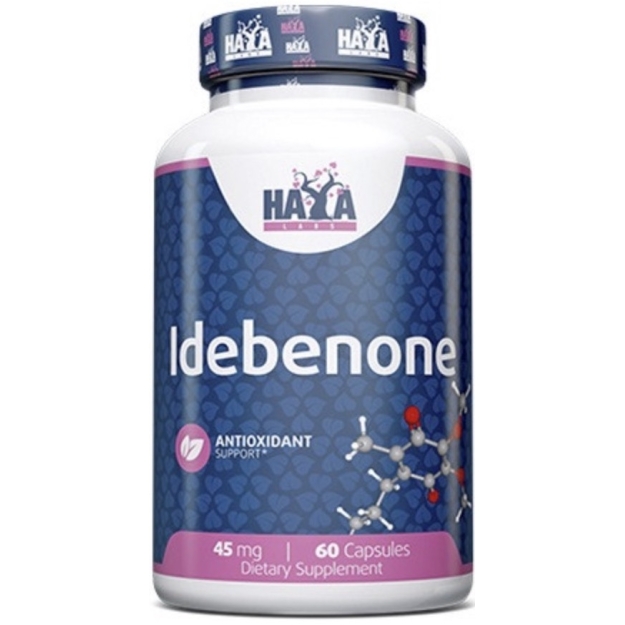 Haya Labs Idebenone 45 mg 60 kapsulas fotogrāfija