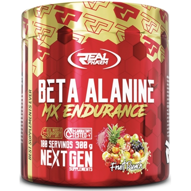 Real Pharm Beta Alanine 300 g paveikslėlį Real Pharm Beta Alanine 300 g nuotrauka