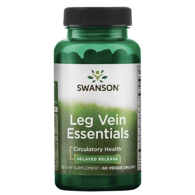 Leg Vein Essentials, Delayed Release 60 vegan kapslit