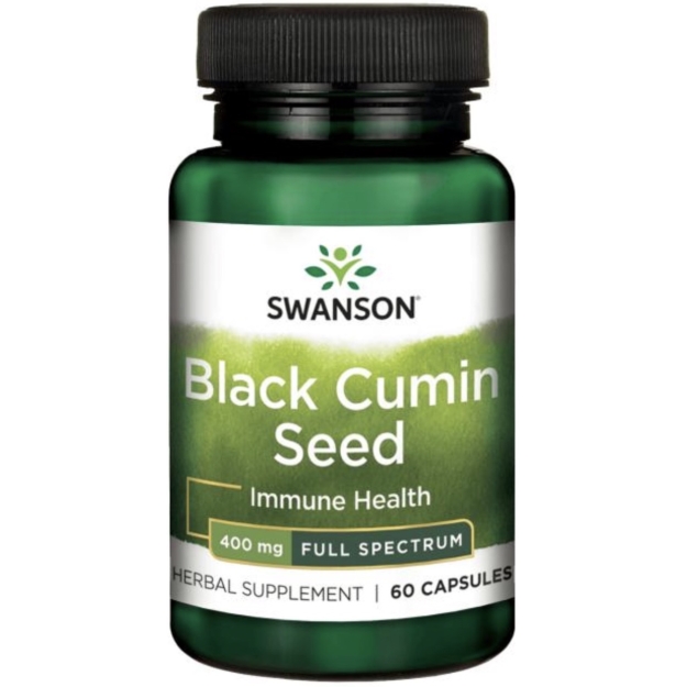 Swanson Full Spectrum Black Cumin Seed 60 kapslit pilt Swanson Full Spectrum Black Cumin Seed 60 kapslit foto