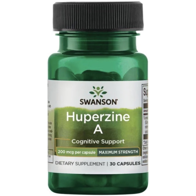 Swanson Huperzine A 200 mcg 30 capsules picture Swanson Huperzine A 200 mcg 30 capsules photo