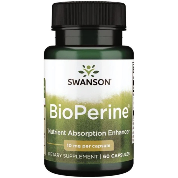 Swanson Bioperine 10 mg 60 capsules picture Swanson Bioperine 10 mg 60 capsules photo