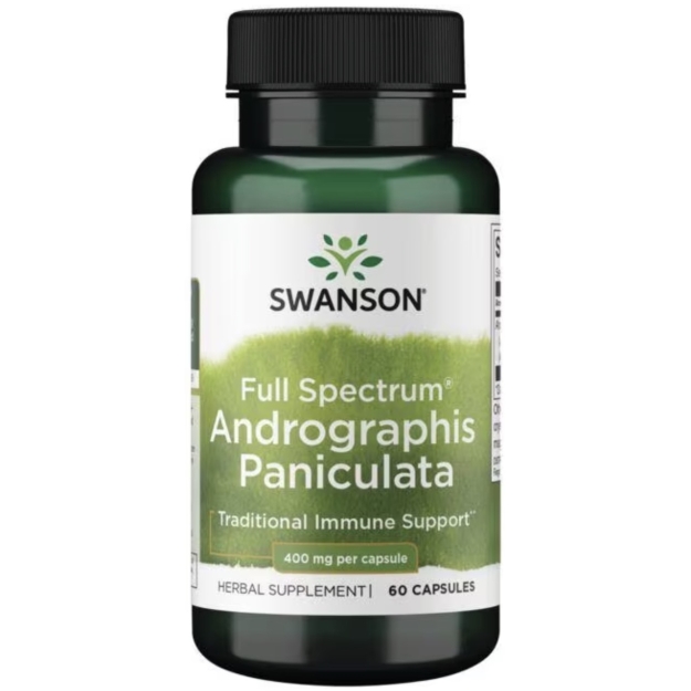 Swanson Andrographis Paniculata 400 mg 60 capsules picture Swanson Andrographis Paniculata 400 mg 60 capsules photo