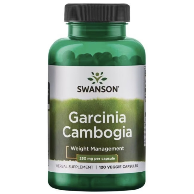 Swanson Garcinia Cambogia 250 mg 120 veganiškų kapsulių nuotrauka