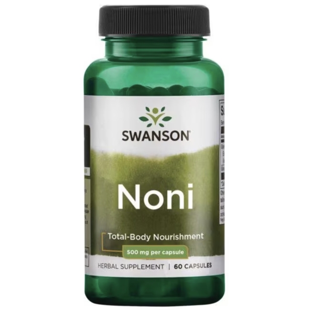 Swanson Noni 500 mg 60 kapsulių paveikslėlį Swanson Noni 500 mg 60 kapsulių nuotrauka