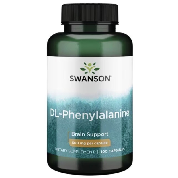 Swanson DL-Fenilalanīns 500 mg 100 kapsulas bilde Swanson DL-Fenilalanīns 500 mg 100 kapsulas fotogrāfija