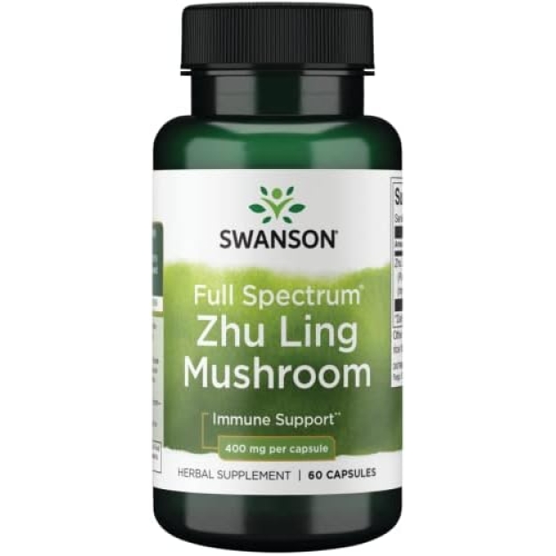 Swanson Zhu Ling Seene 400 mg 60 kapslit pilt Swanson Zhu Ling Seene 400 mg 60 kapslit foto