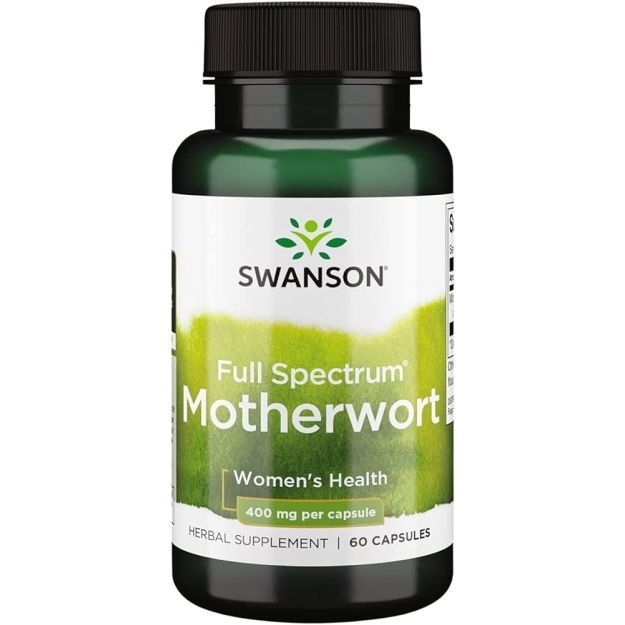 Swanson Motherwort 400 mg 60 kapsulas bilde Swanson Motherwort 400 mg 60 kapsulas fotogrāfija