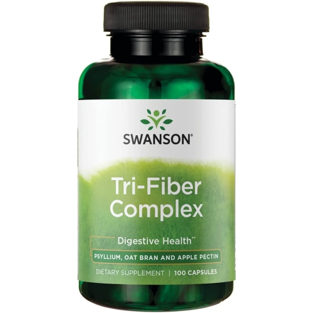 Swanson Tri-Fiber 100 капсул Swanson Tri-Fiber 100 капсул