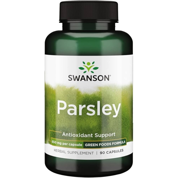 Swanson Pētersīļi 650 mg 90 kapsulas