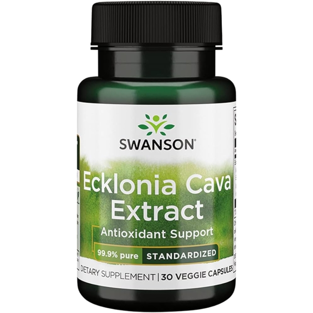 Swanson Ecklonia Cava Extract 30 vegānu kapsulas bilde Swanson Ecklonia Cava Extract 30 vegānu kapsulas fotogrāfija