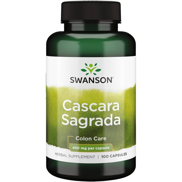 Swanson Каскара Саграда 450 мг 100 капсул картинка Swanson Каскара Саграда 450 мг 100 капсул фото