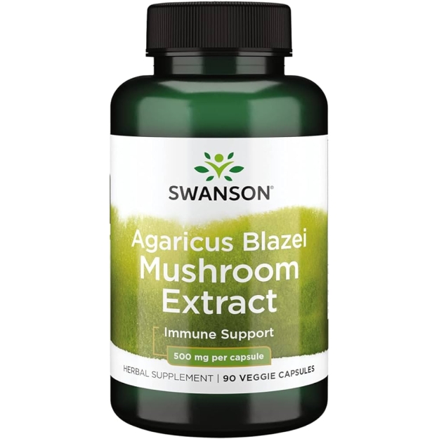 Agaricus Blazei Seeneekstrakt 500 mg 90 vegan kapslit
