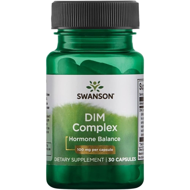 Swanson DIM Комплекс 100 мг 30 капсул Swanson DIM Комплекс 100 мг 30 капсул