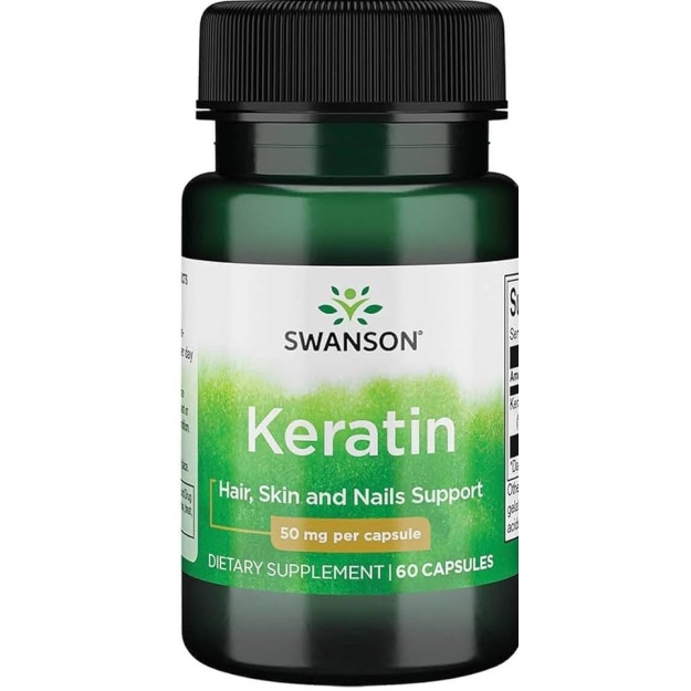 Swanson Keratin 50 mg 60 capsules Swanson Keratin 50 mg 60 capsules