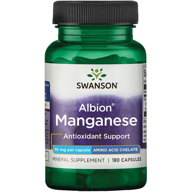 Swanson Albion Chelated Manganese 180 capsules picture Swanson Albion Chelated Manganese 180 capsules photo