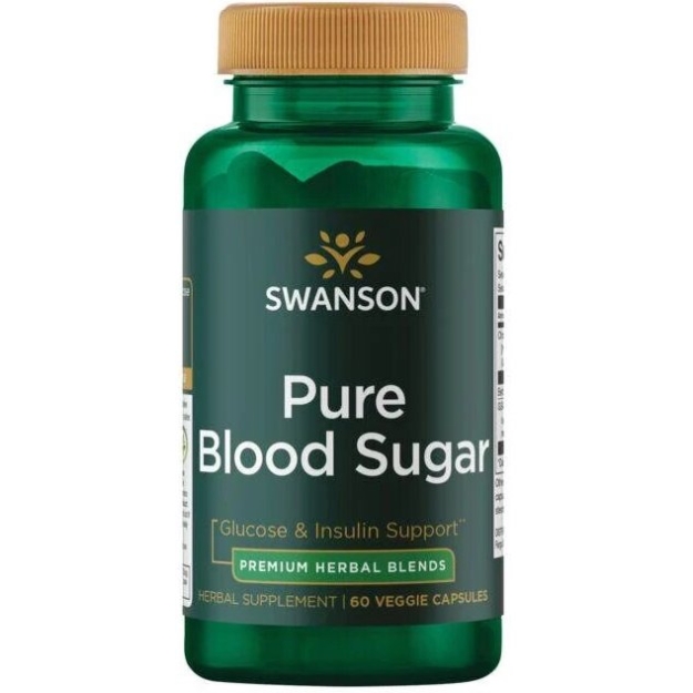 Swanson Pure Blood Sugar 60 vegan capsules