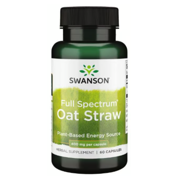 Swanson Oat Straw 400 mg 60 capsules Swanson Oat Straw 400 mg 60 capsules
