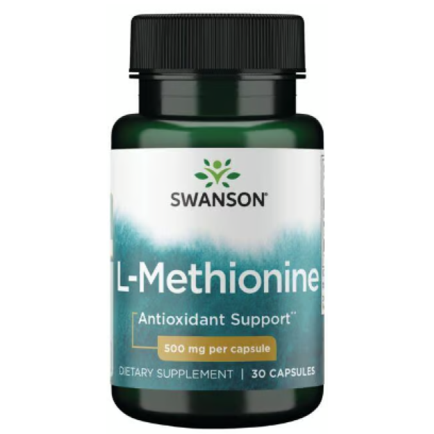 L-metionīns 500 mg 30 kapsulas
